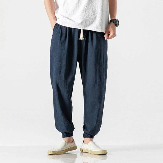 PANTALONI CONFORT JAPAN IN LINO